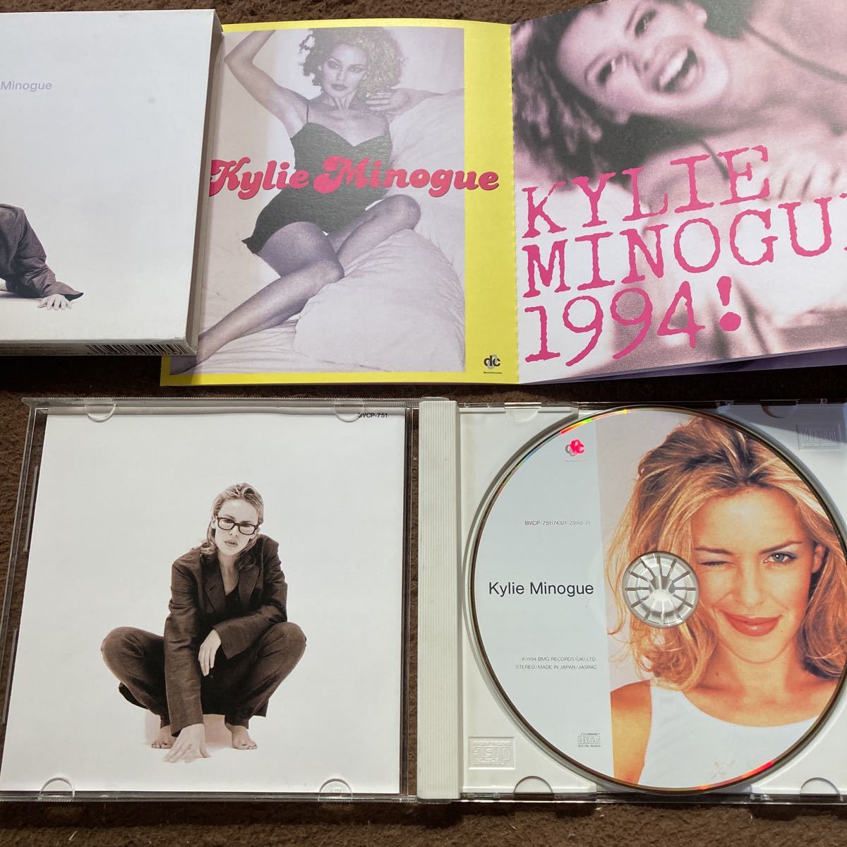 Kylie Minogue カイリー・ミノーグ 1994年　初回限定盤　箱ジャケ　フォトカードブック付き　フォトディスク_画像2
