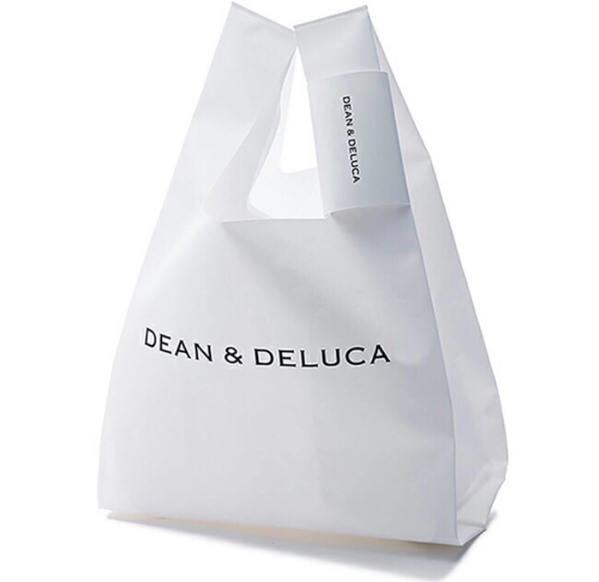 DEAN&DELUCA ショッピングバッグ エコバッグ ディーン&デルーカミニマムエコバッグホワイト ＆ ショッピングバッグ