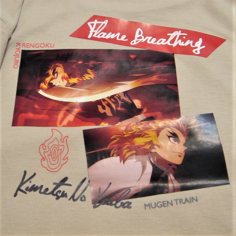 Paypayフリマ 新品 ベージュ 煉獄 半袖 tシャツ 130 無限列車 場面写 鬼滅の刃 イオン しまむら アベイル ユニクロ Gu ハニーズ 煉獄杏寿郎 公式 炎柱 Paypayフリマ 新品 ベージュ 煉獄 半袖 tシャツ 130 無限列車 場面写 鬼滅の刃 イオン しまむら アベイル ユニクロ Gu ハニーズ 煉獄杏寿郎 公式 炎柱