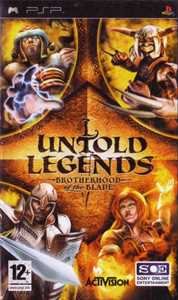 ★[欧州版PSP]Untold Legends: Brotherhood of the Blade(中古) アントールドレジェンド ウナタカの勇剣_画像1