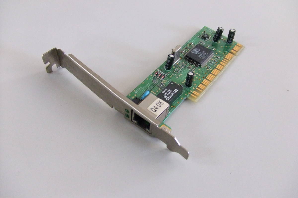 BUFFALO　バッファロー　LGY-PCI-TXC　100BASE-TX/10BASE-T対応　PCIバス用LANボード　カード_画像1