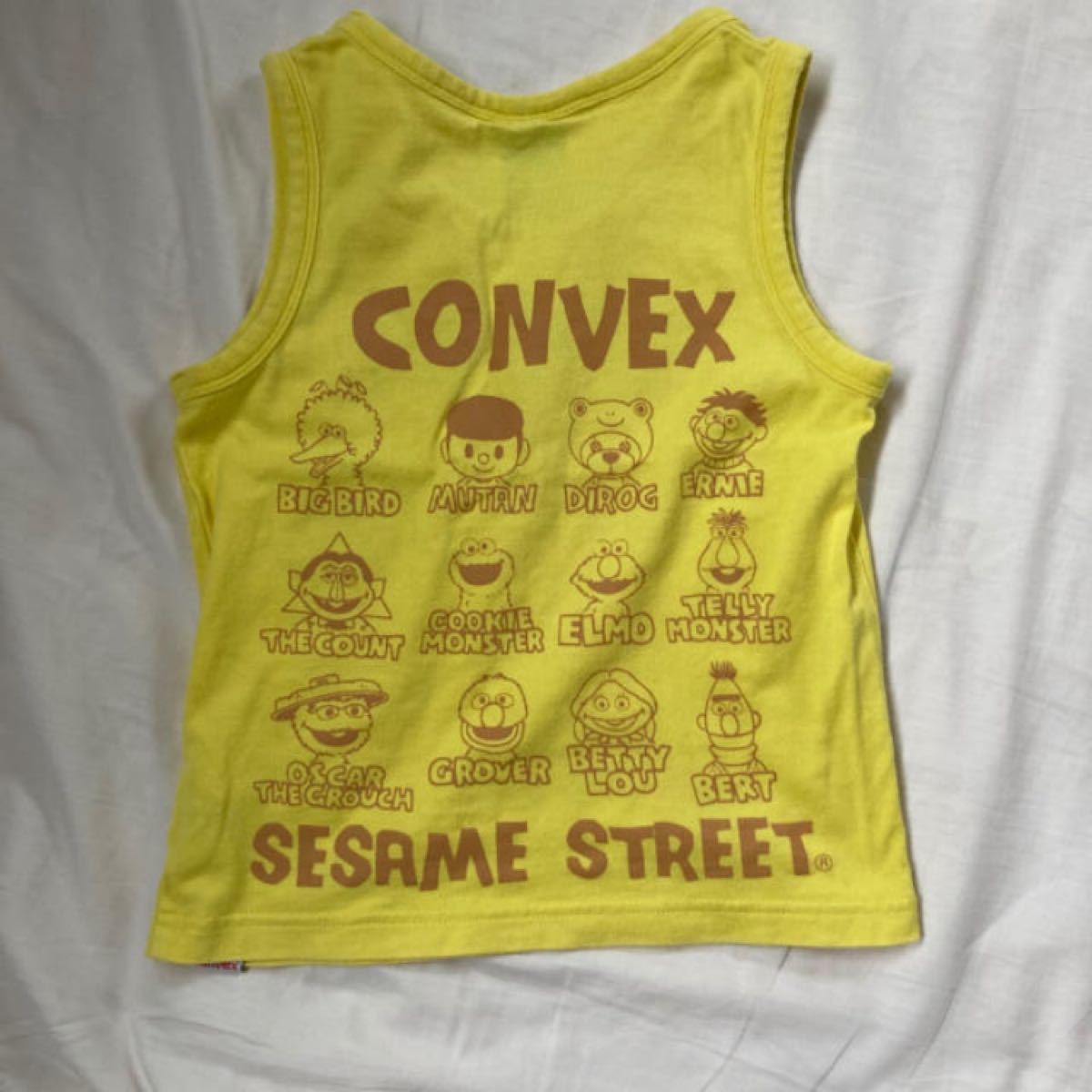 CONVEX コンベックス タンクトップ 100 2枚組 セサミストリート