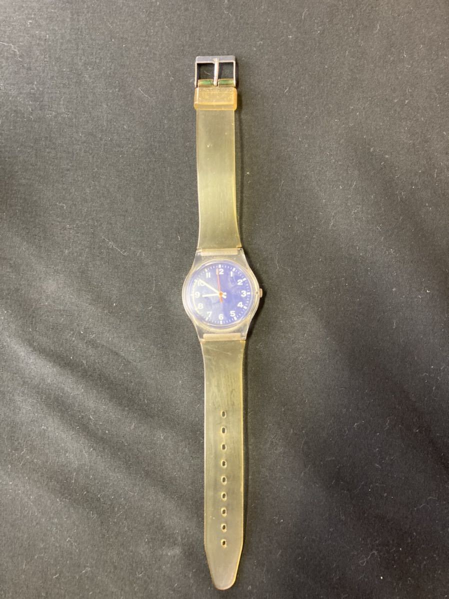 【A1161】SEIKO 腕時計 セイコー ジャンク品　裏側スケルトン_画像1
