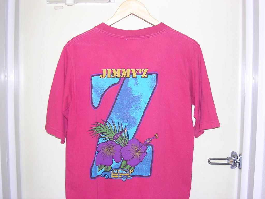 冬バーゲン☆】 Tシャツ JIMMY'Z ジミーズ 90s vintage CRUZ SANTA