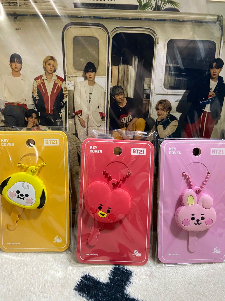 Paypayフリマ Bt21キーカバー マンネライン Paypayフリマ Bt21キーカバー マンネライン