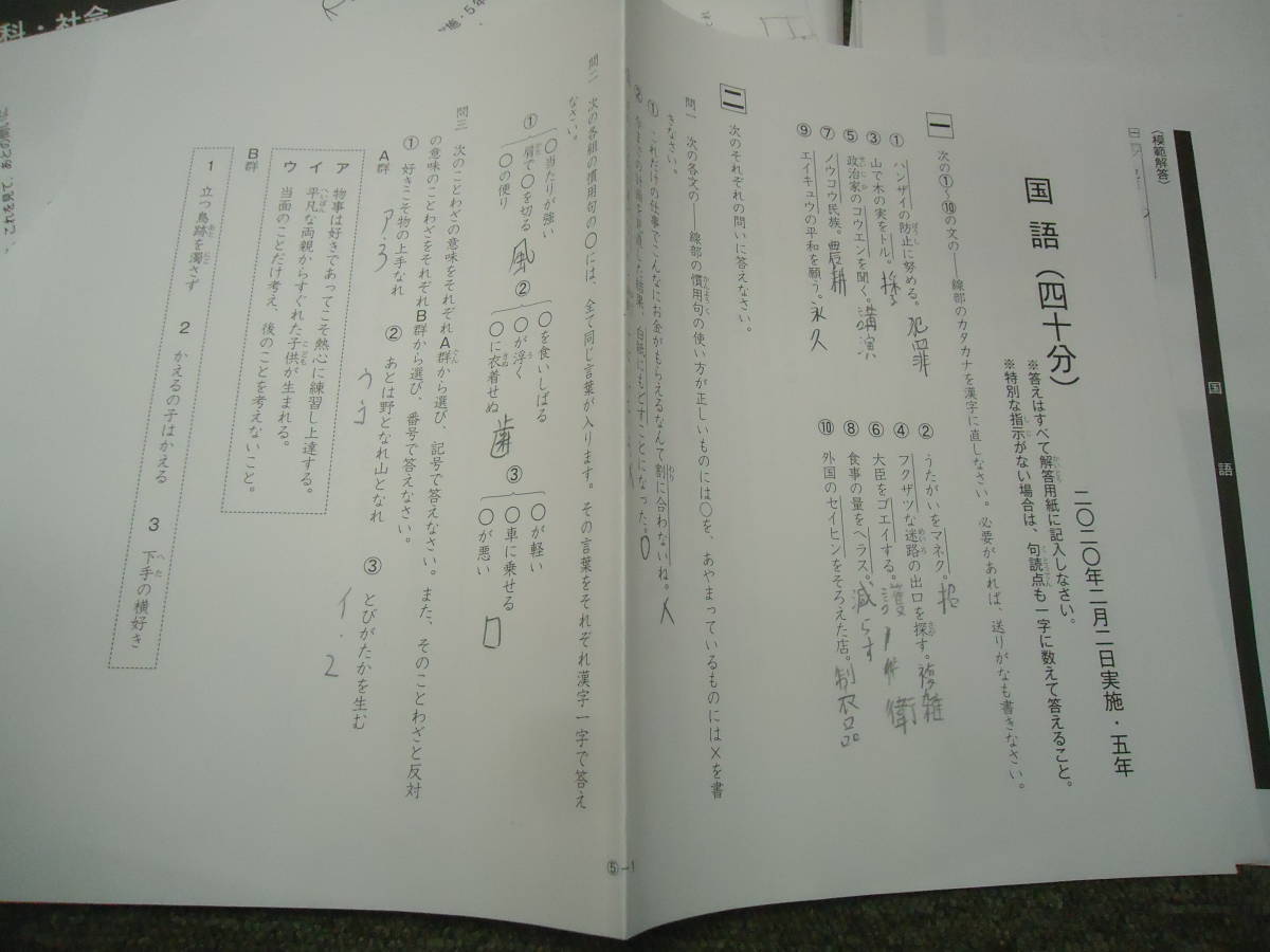 送料無料 名進研 5年/小5 夏期/冬期講習総仕上げテスト/実力 送料無料 名進研 5年/小5 夏期/冬期講習総仕上げテスト/実力