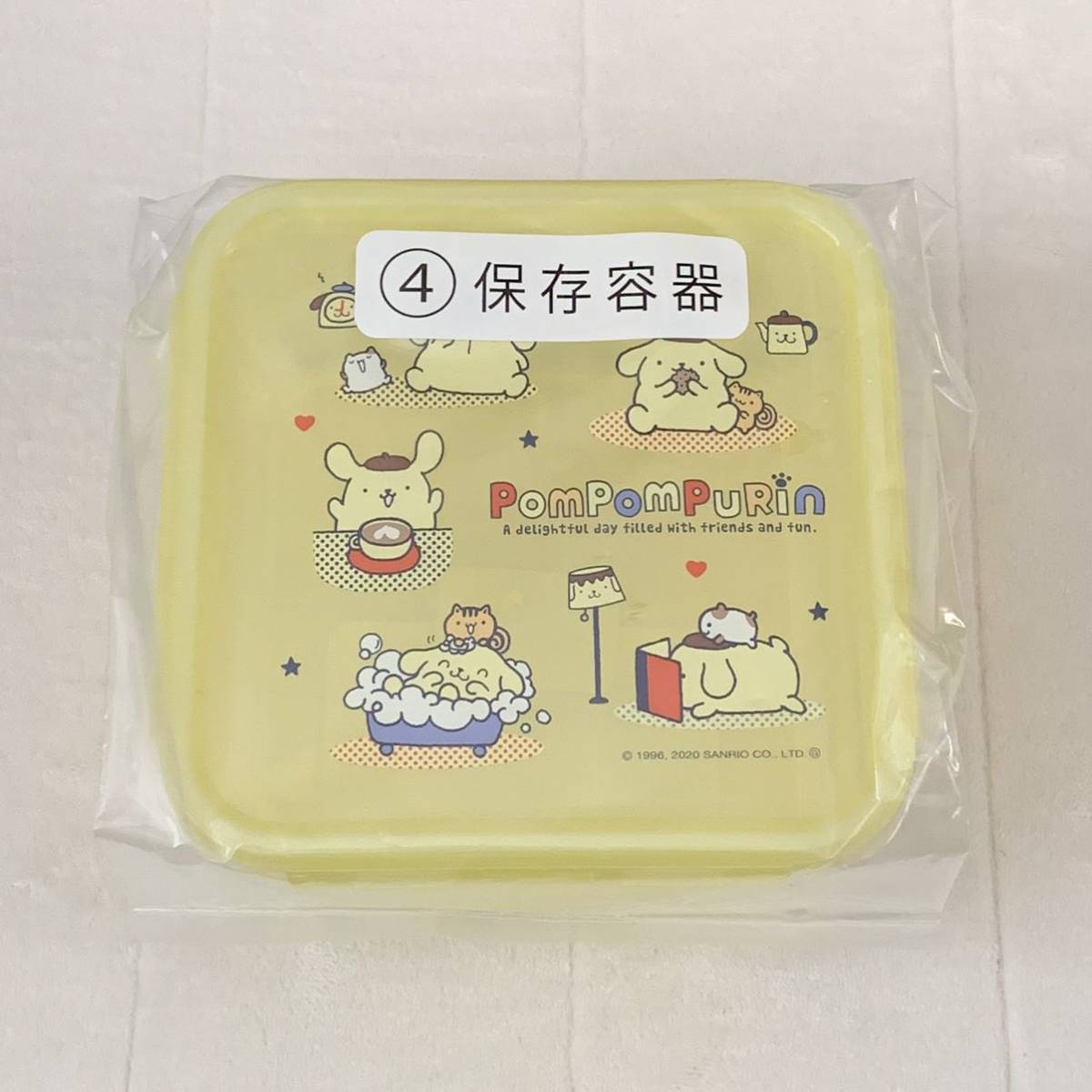  Sanrio Sanrio lot most lot present . lot per lot lot pudding preservation container case Pom Pom Purin a