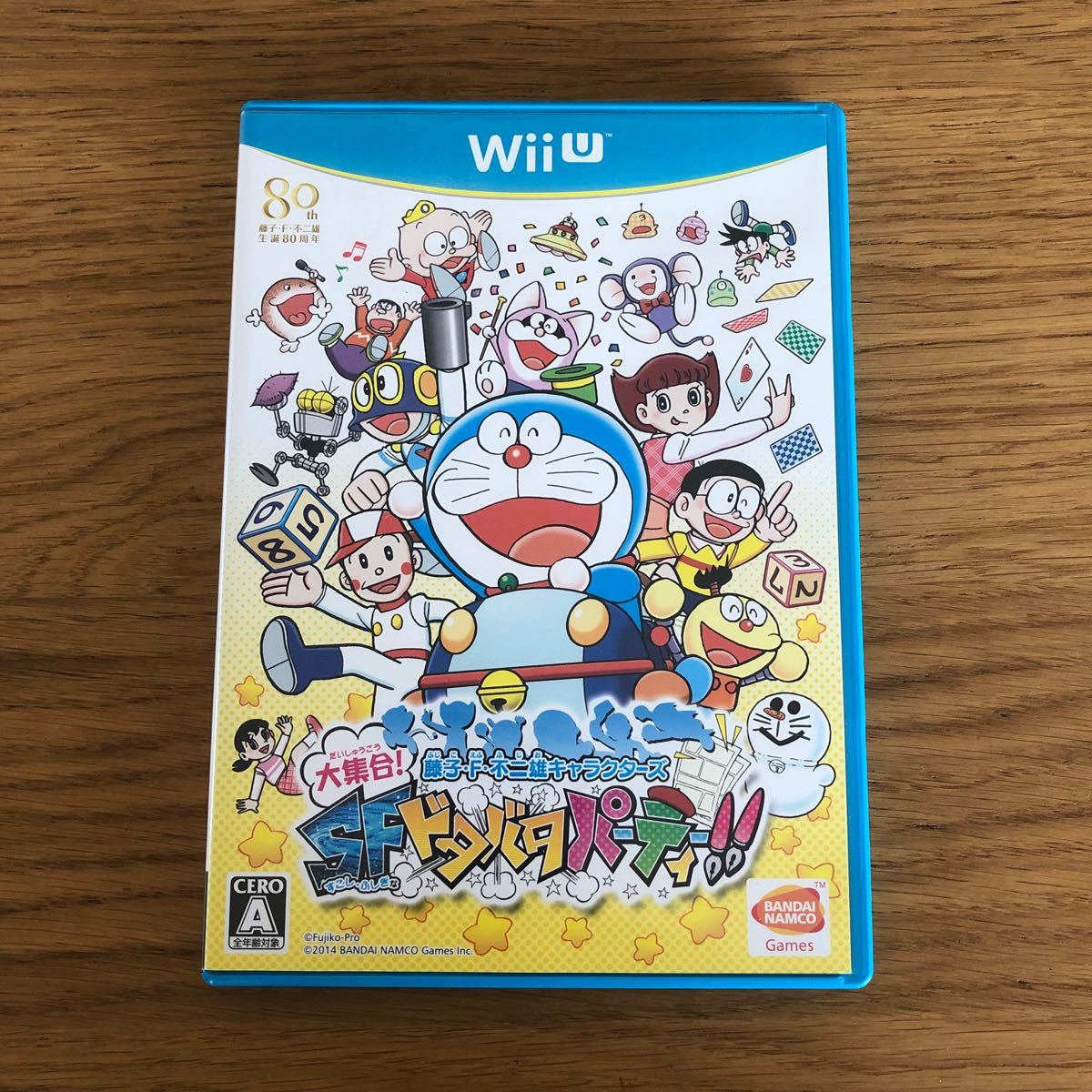 WiiU ソフト　藤子・F・不二雄キャラクターズ　大集合！SFドタバタパーティー！！