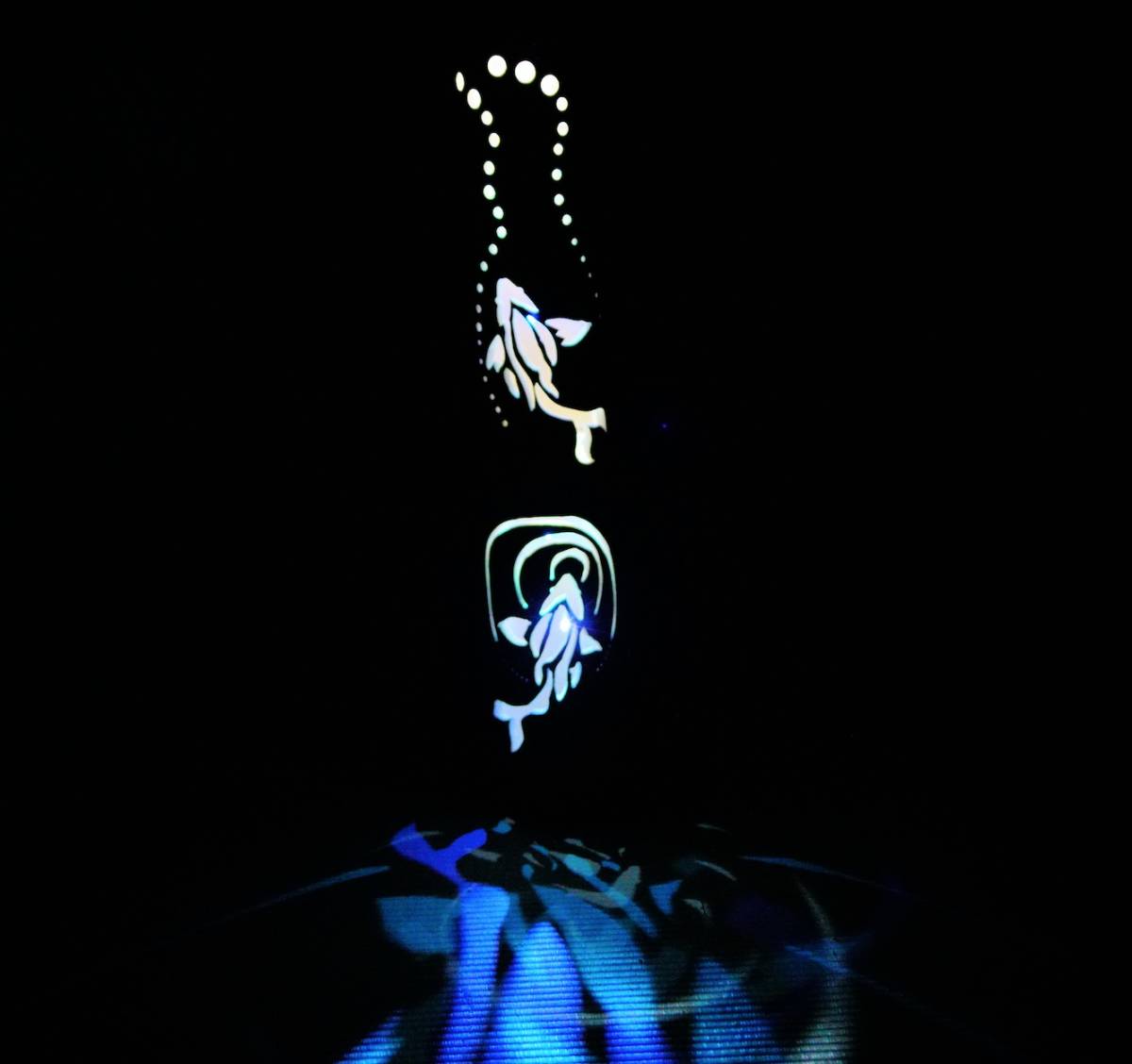 2022年ファッション福袋 竹ランプ　～～揺らぎの池～～ 彩シリーズ　幻想の灯り フロアスタンド