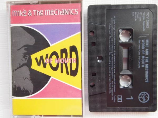 【再生確認済EU製カセット】Mike  the Mechanics / Word Of Mouth (1991)マイク・アンド・ザ・メカニックス サード