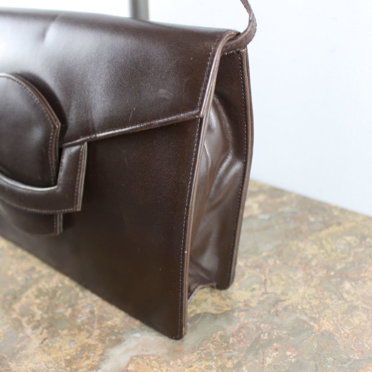 MORABITO LEATHER SHOULDER BAG/モラビトレザーショルダーバッグ_画像2