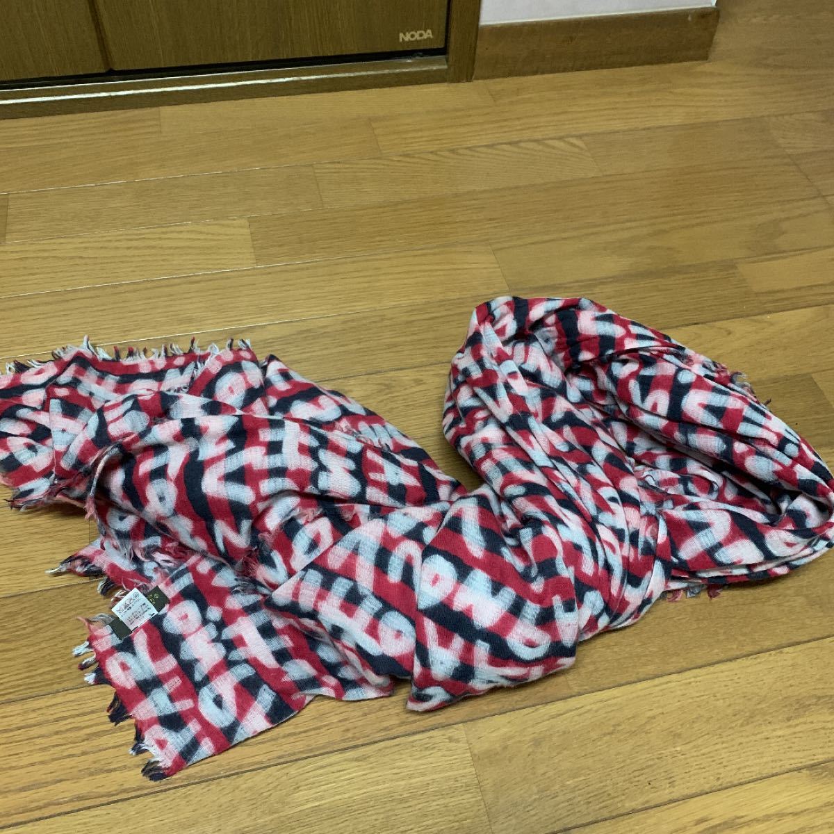 ルイヴィトン ショール ストール 大判 本物 LVマーク レア