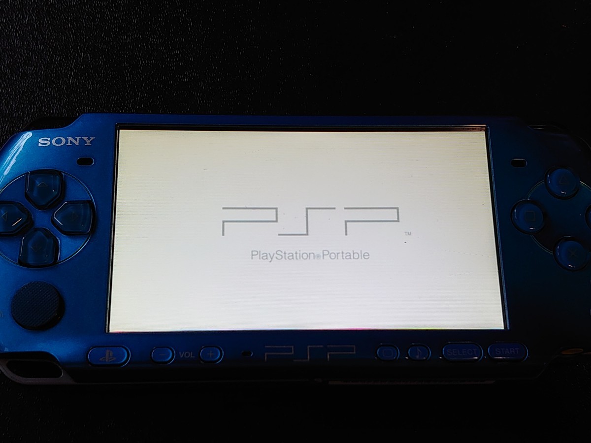 プレイステーションポータブル PSP-3000 バイブ ラントブルー