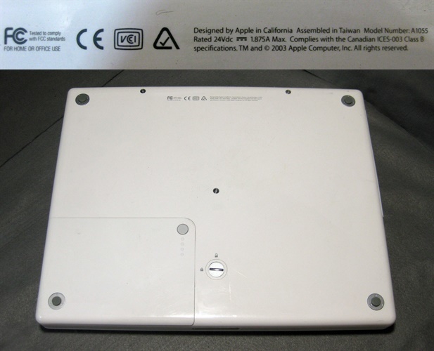 m495 ibook G4 14 дюймовый A1055 1.2Ghzli магазин os10.3.3 Classic окружающая среда Airmac красивый 