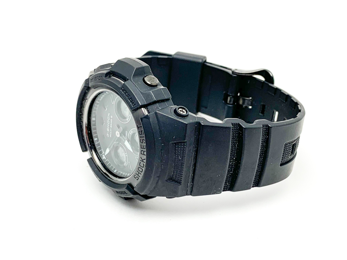 CASIO カシオ G-SHOCK Gショック AWG-M100SBB メンズ 腕時計 デジタル タフソーラー 電波ソーラー 