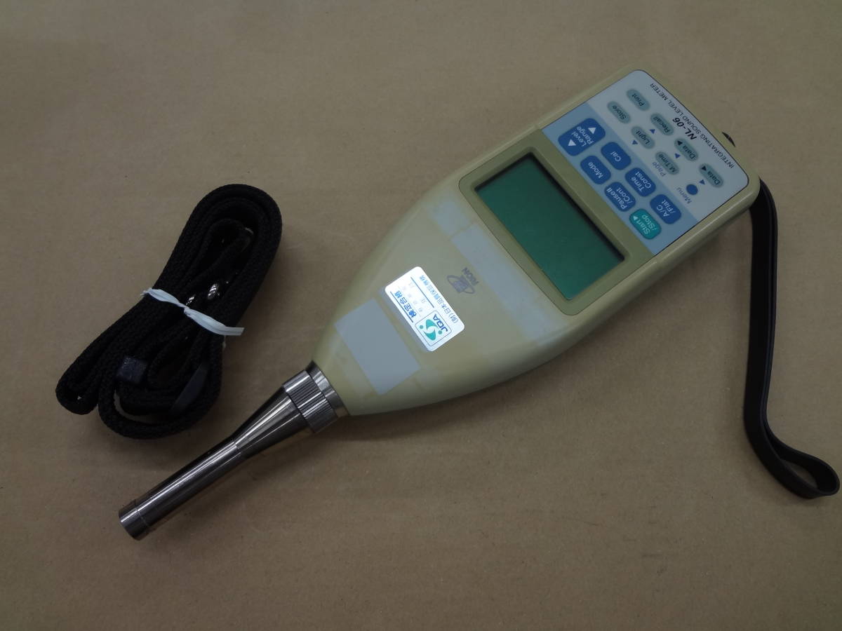 ○RION リオン 積分型普通騒音計 NL-06 サウンドレベルメーター ○0 ○RION リオン 積分型普通騒音計 NL-06 サウンドレベルメーター ○0