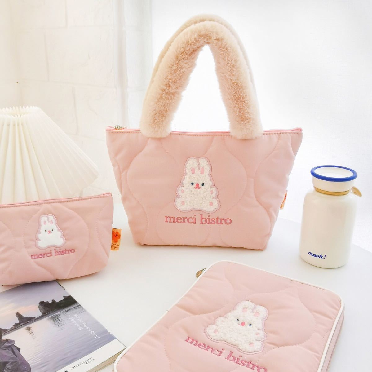 Paypayフリマ レディース かわいい お弁当バッグ ミニ トート ハンドバッグ 可愛いくま 韓国 キャラクター 雑貨 パステルカラー Paypayフリマ レディース かわいい お弁当バッグ ミニ トート ハンドバッグ 可愛いくま 韓国 キャラクター 雑貨 パステルカラー