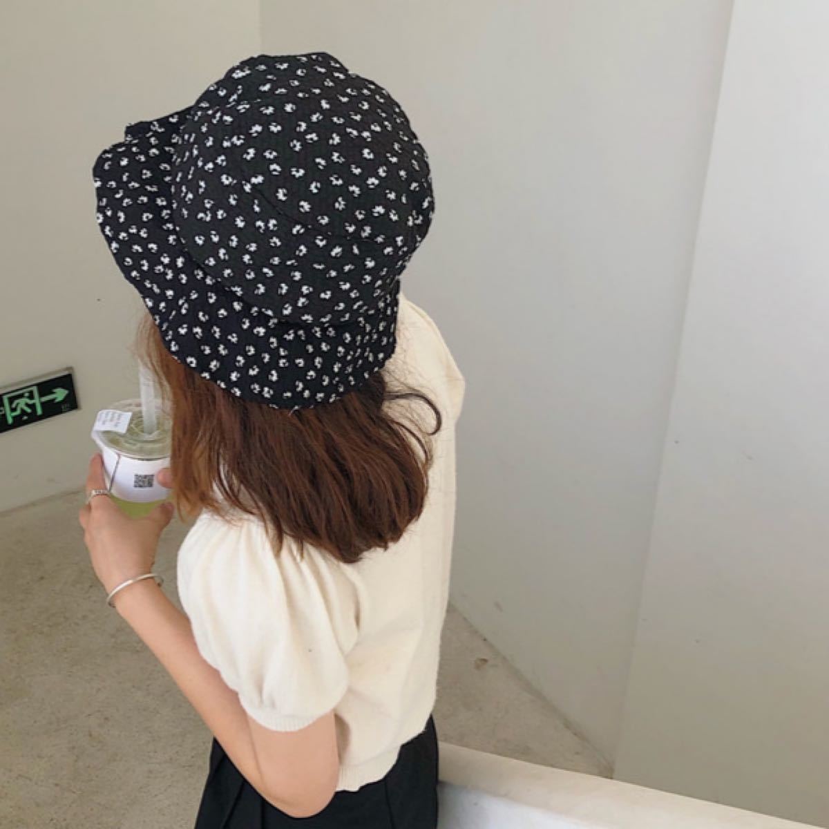 Paypayフリマ 帽子 レディース バケットハット 韓国 黒 春夏 おしゃれ 花柄 カジュアル Paypayフリマ 帽子 レディース バケットハット 韓国 黒 春夏 おしゃれ 花柄 カジュアル