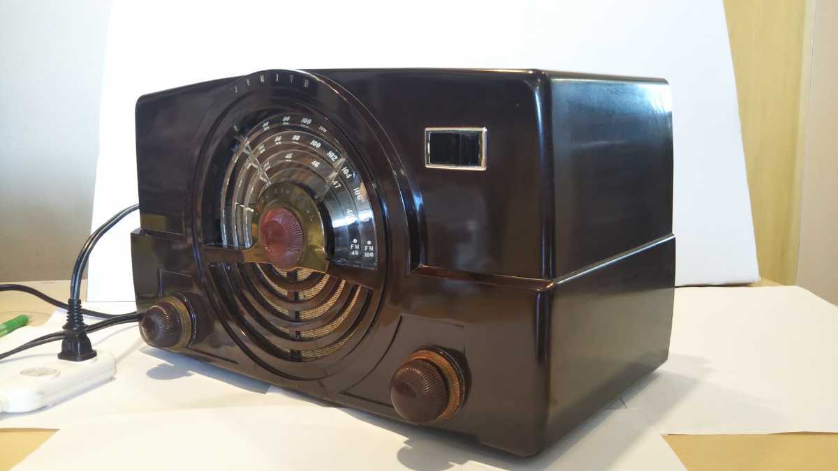  Zenith ZENITH( America ), vacuum tube radio,7H820 type (1948 year, Showa era 23 year ), operation, original beautiful goods 