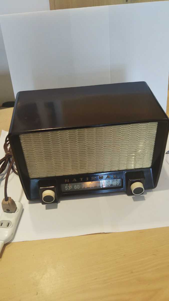  National vacuum tube radio,PS-53 type (1953 year ), operation, original finest quality beautiful goods.