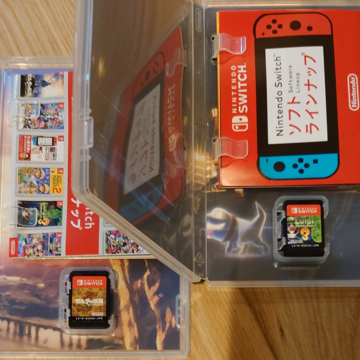 Nintendo Switch ゼルダの伝説ブレスオブザワイルド　ルイージマンション3セット