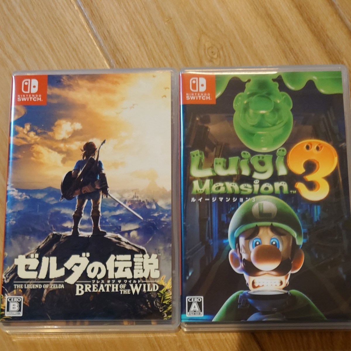 Paypayフリマ Nintendo Switch ゼルダの伝説ブレスオブザワイルド ルイージマンション3セット Paypayフリマ Nintendo Switch ゼルダの伝説ブレスオブザワイルド ルイージマンション3セット