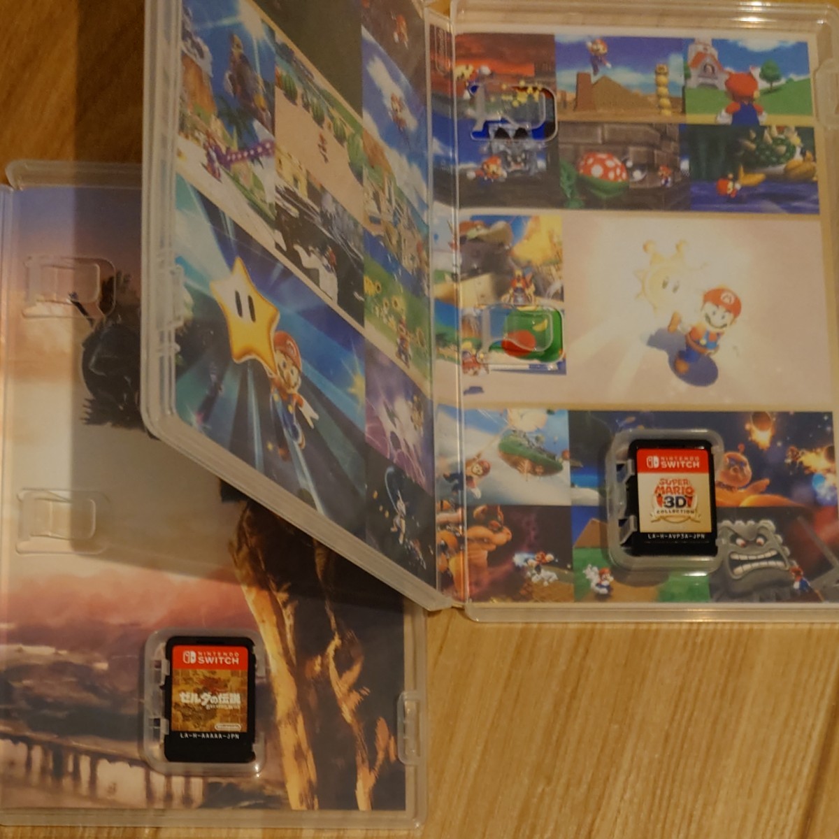 Nintendo Switch ゼルダの伝説ブレスオブザワイルド　 スーパーマリオ3Dコレクション　セット