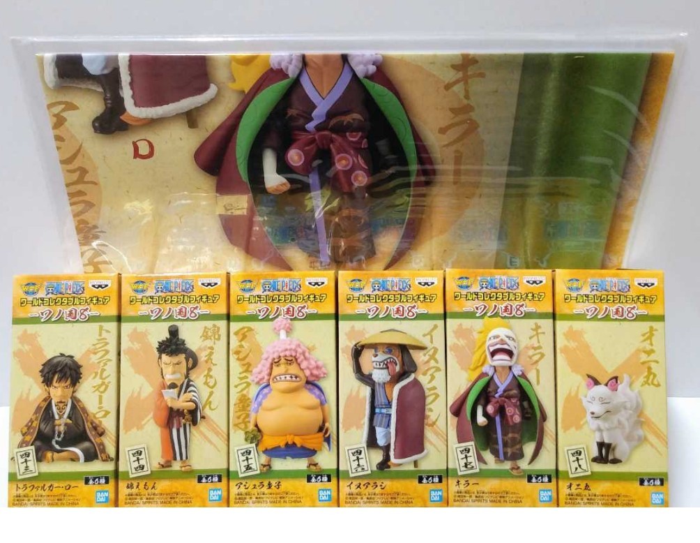 Paypayフリマ ポスター付き ワンピース ワールドコレクタブルフィギュア ワノ国8 全6種セット ワーコレ コンプリート Paypayフリマ ポスター付き ワンピース ワールドコレクタブルフィギュア ワノ国8 全6種セット ワーコレ コンプリート