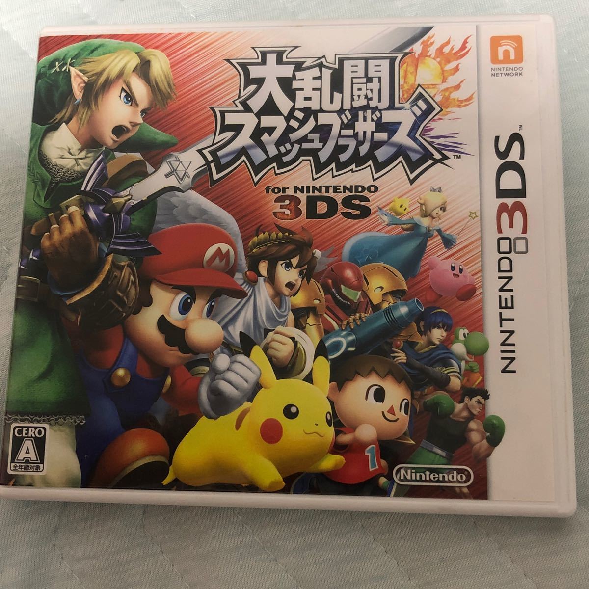 Paypayフリマ 大乱闘スマッシュブラザーズ 3dsソフト 3ds 任天堂3ds 大乱闘スマッシュブラザーズ3ds スマブラ