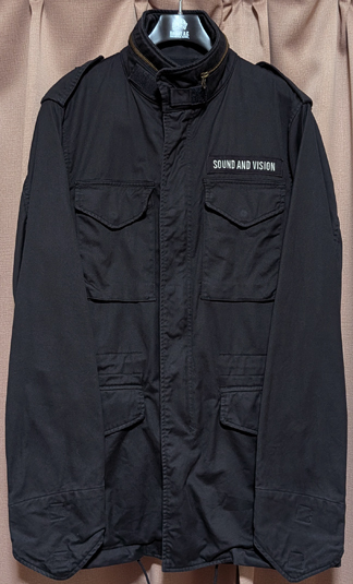 美品43,780円 HYSTERIC GLAMOUR ヒステリックグラマーLIVE AT HYSTERIC M65 M-65 ミリタリー ロック ブラック Sサイズ_画像4