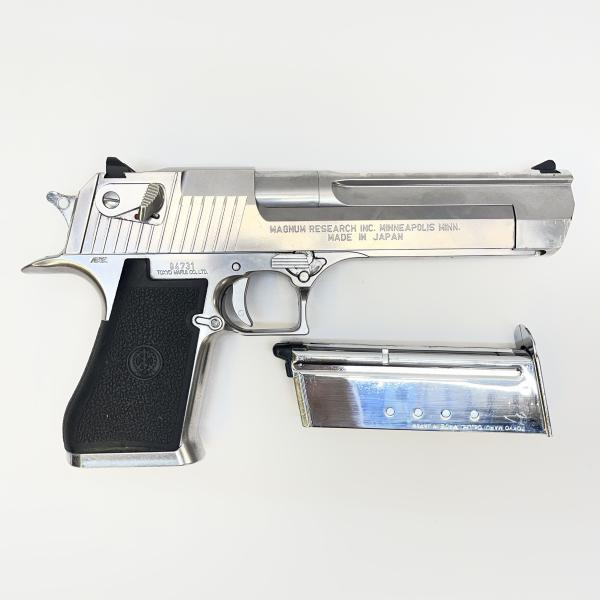 7624】特選中古品 東京マルイ製 デザートイーグル クロームステンレス