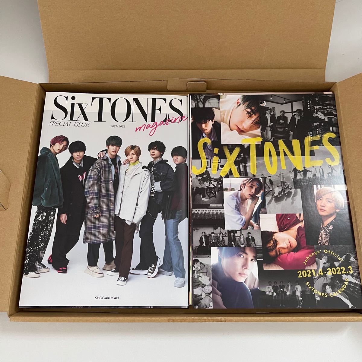 定番キャンバス SixTONESカレンダー 2021.4-2022.3 Johnnys' Of