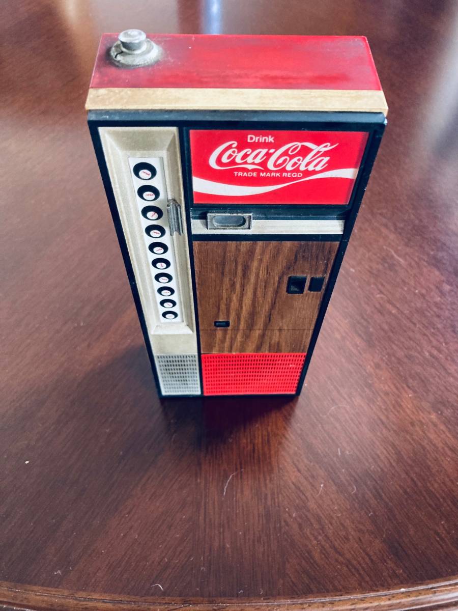超希少 コカコーラ 自動販売機 ラジオ コカ・コーラ景品