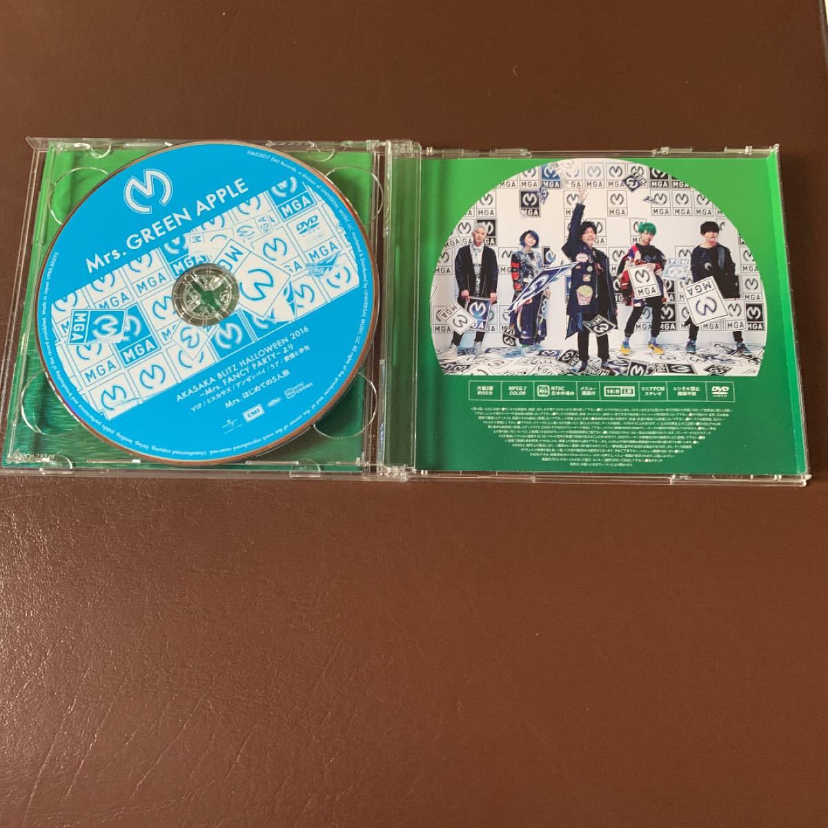 初回限定盤 ミセスグリーンアップル CD+DVD Mrs GREEN APPLE 初回限定盤 ミセスグリーンアップル CD+DVD Mrs GREEN APPLE
