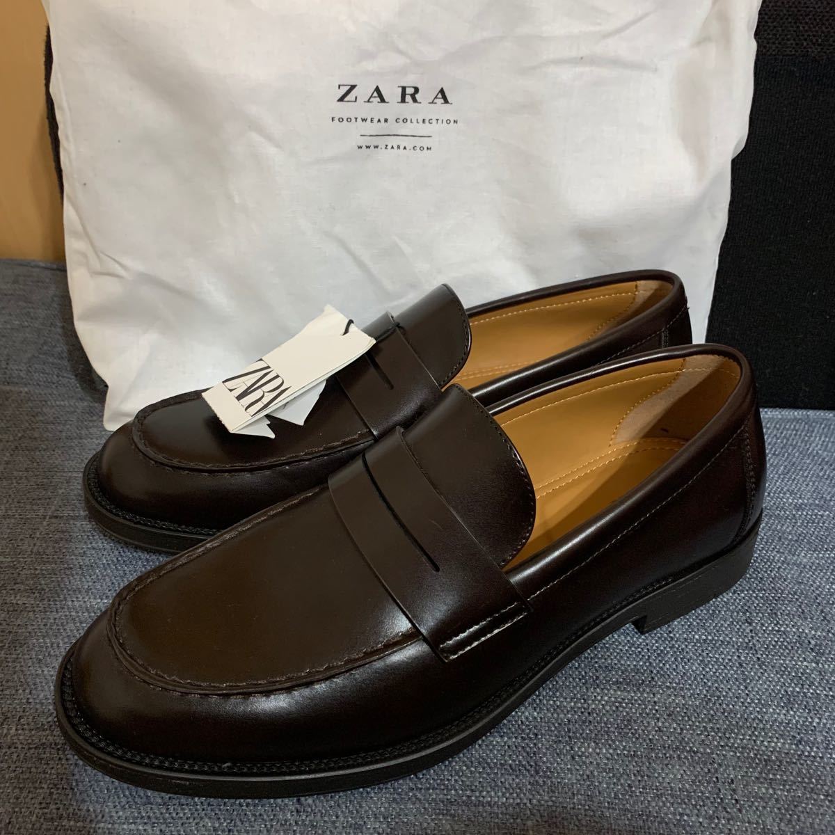 ZARA スェードモカシン 未使用 お値下げ