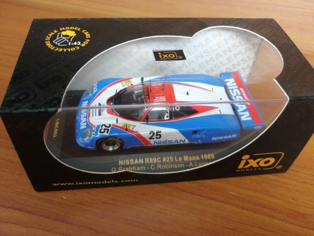 1/43 IXO イクソ ★NISSAN R89C ♯25 Le Mans 1989★美品_画像2