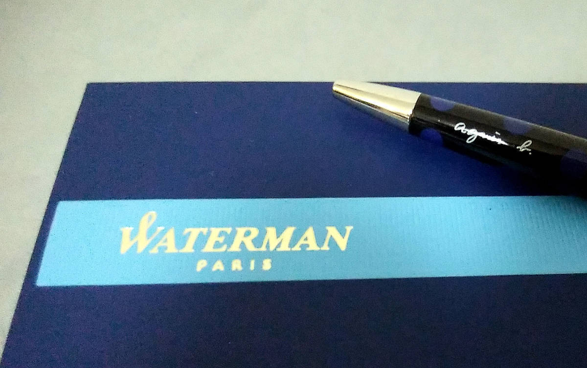 * популярный Agnes b/ Waterman шариковая ручка *WATERMAN by agnes b. metropolitan SP выпуск * ограниченная продажа товар * полная распродажа * редкий предмет * быстрое решение есть!