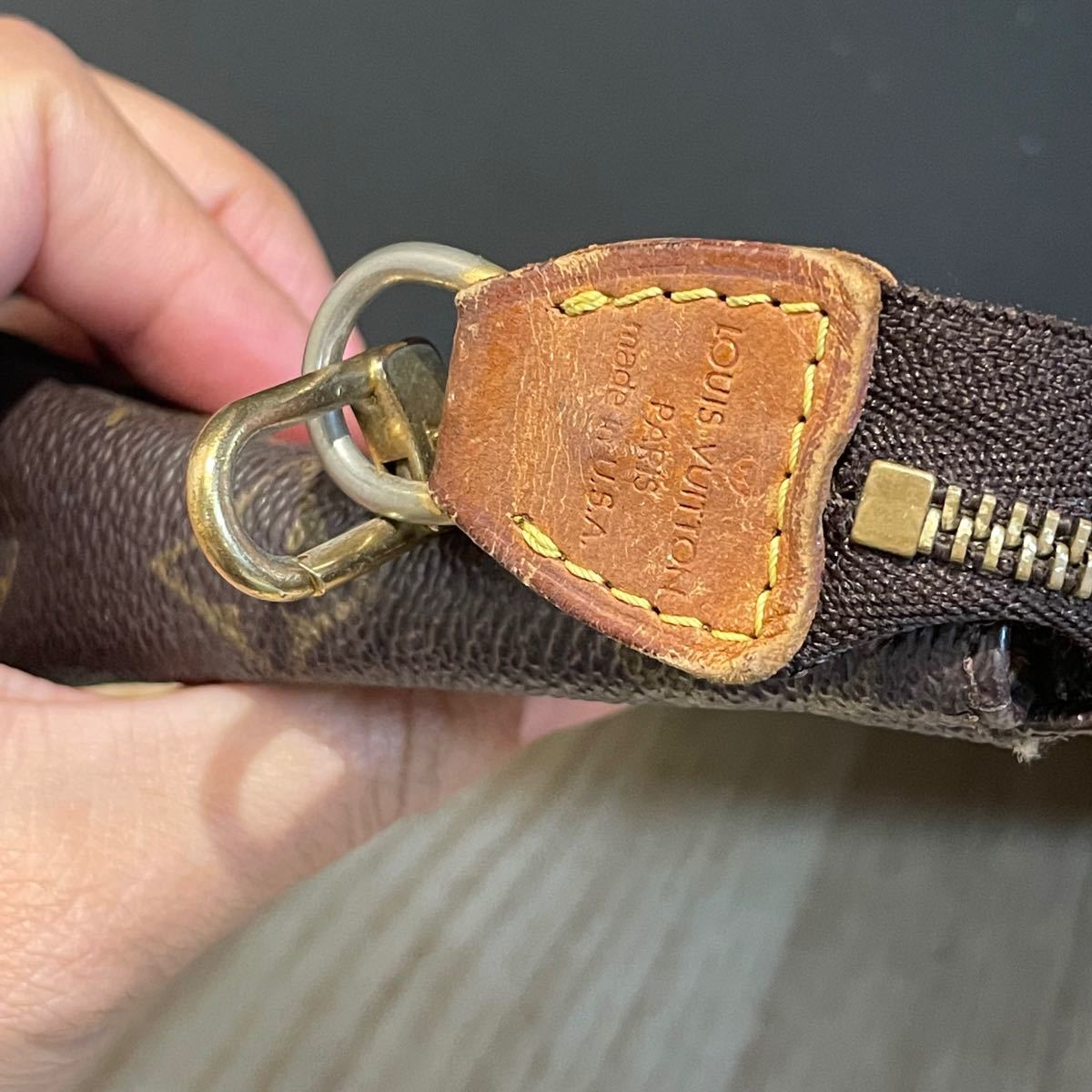 ジャンク品　ルイヴィトン　アクセサリーポーチ LOUIS VUITTON 