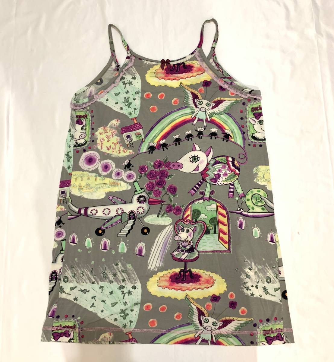 aru Velo Velo OLLEBOREBLA camisole tunic tops pig .. pig PIG