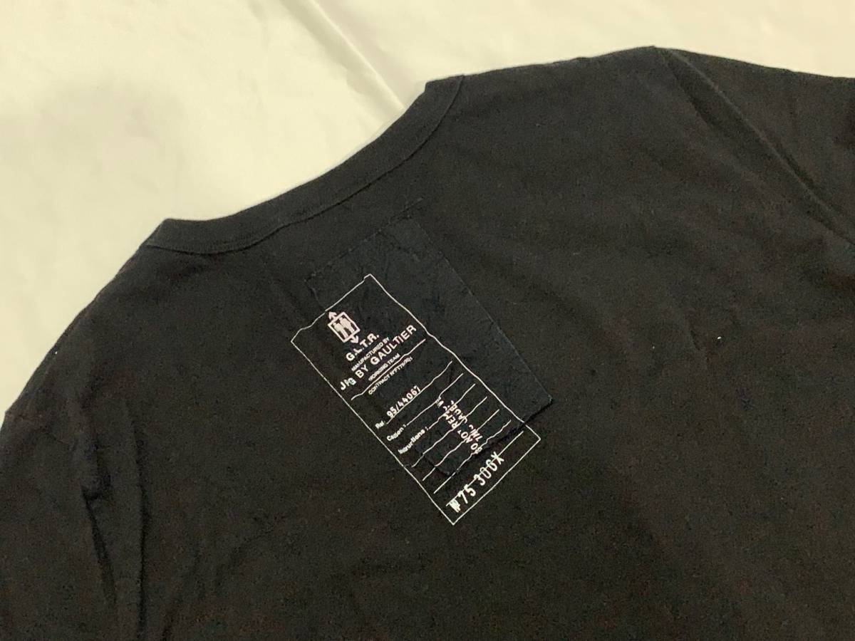 Jean Paul GAULTIER ジャンポール　ゴルチエ ゴルチェ　Tシャツ　カットソー　トップス　黒