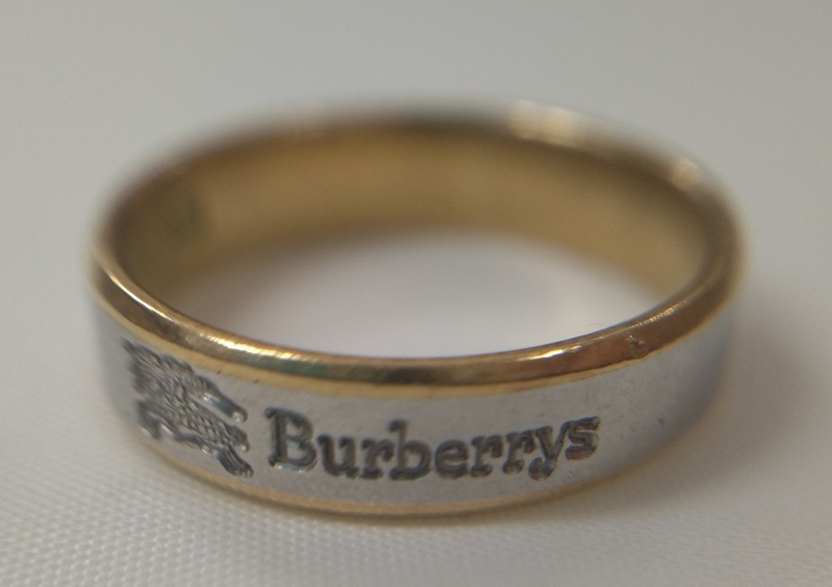 BURBERRY バーバリー】 K18 Pt1000 リング 18号|Yahoo!フリマ BURBERRY バーバリー】 K18 Pt1000 リング 18号|Yahoo!フリマ