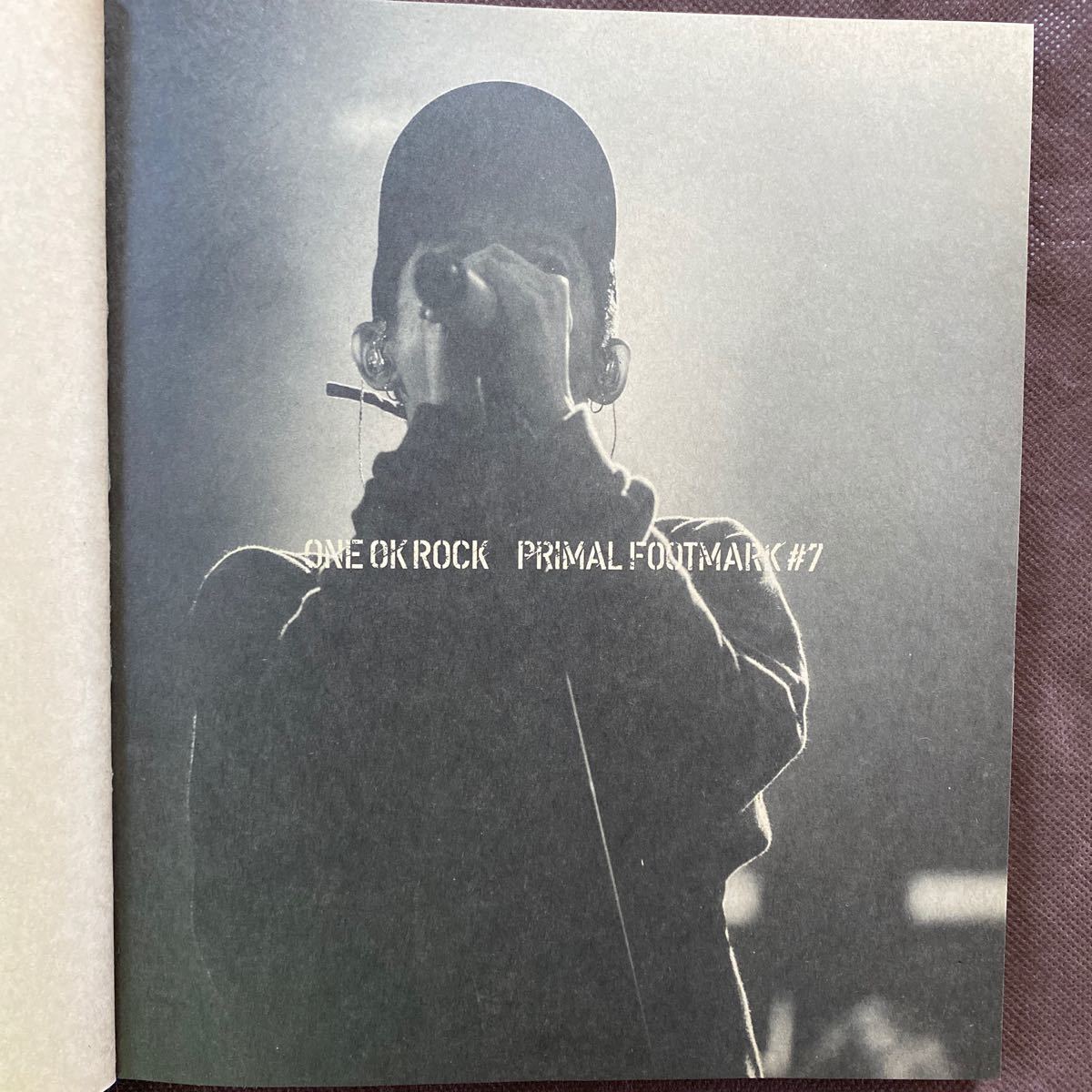 ONE OK ROCK PRIMAL FOOTMARK 2018 #7 写真集のみ。 メンバーズカード無し/ワンオクロック