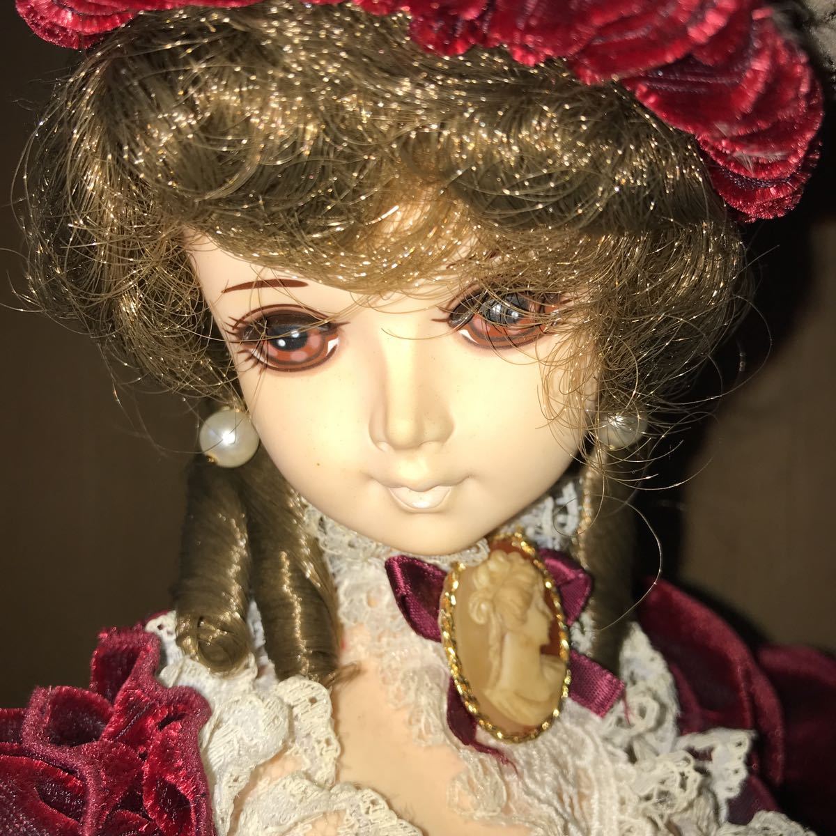 フランス人形 SUKIYO DOLLS リボン スキヨドール 昭和レトロ 骨董品 西洋 GFA1813