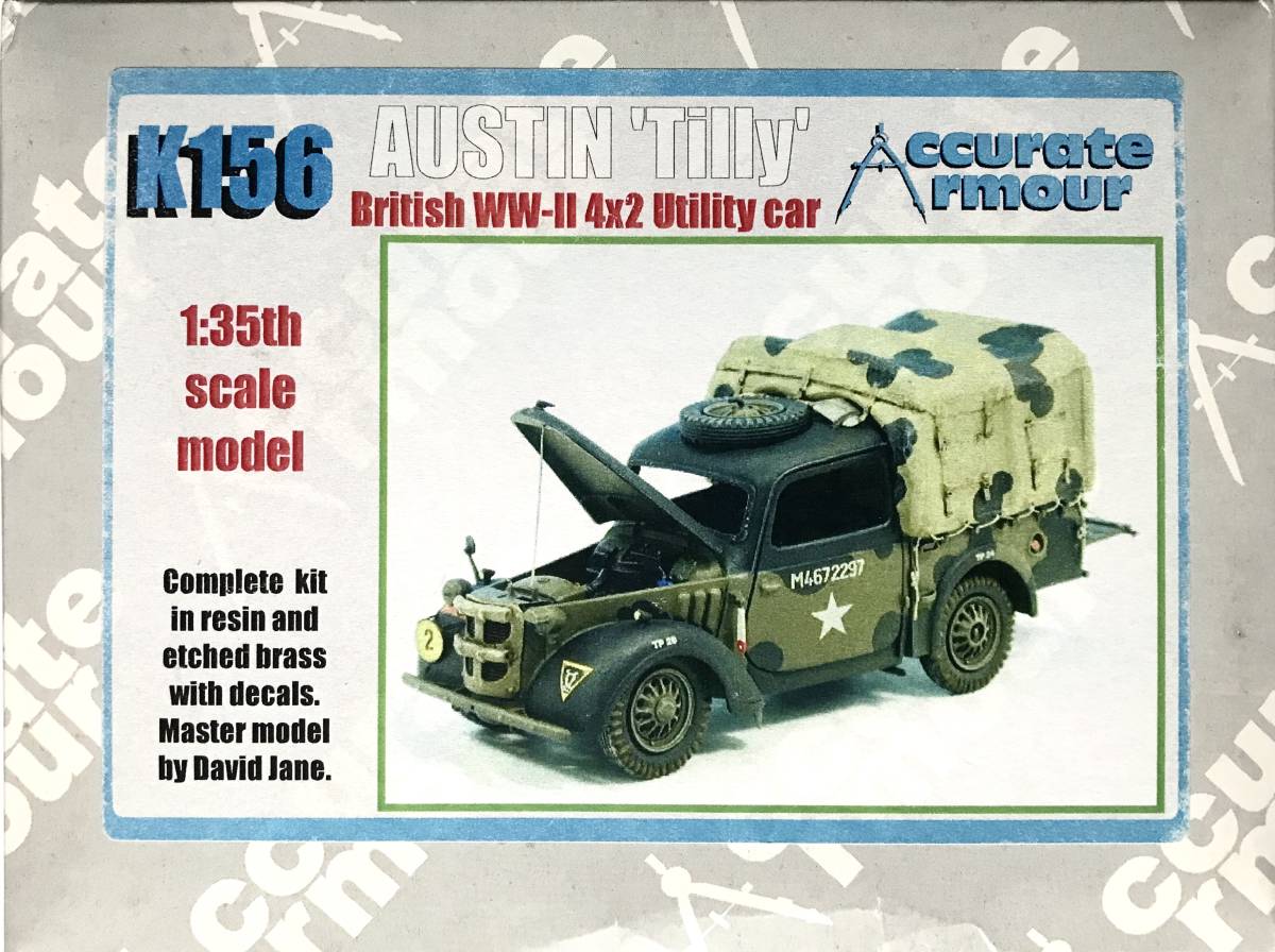 ■ Accurate Armour アキュリット アーマー 【希少】 1/35 Austin Tilly 4x2 Utility Truck オースチン ティリー トラック K156_画像1