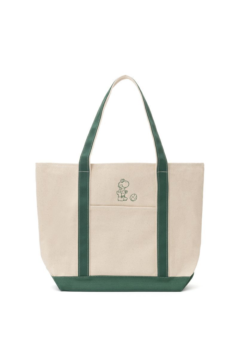限定価格セール! 【店舗購入正規品】 1LDK ×PARCO WHITE×GREEN 任天堂 ヨッシー / トートバッグ MARIO SUPER × トートバッグ 限定価格セール! 【店舗購入正規品】 1LDK ×PARCO WHITE×GREEN 任天堂 ヨッシー / トートバッグ MARIO SUPER × トートバッグ