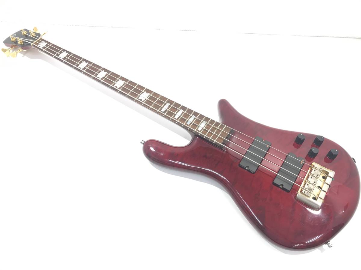 Specter 4弦エレキベース ワインレッド Yahoo!オークション - spector Euro 4LX-DC スペクター ベース