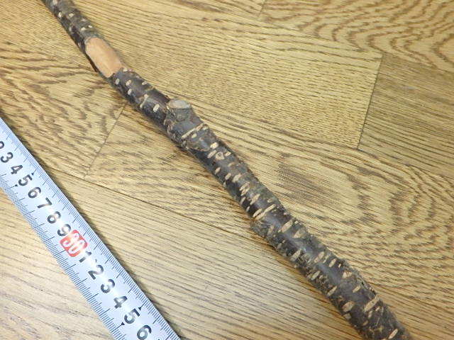 (s107k) 桜の木 棒 木材 枝 長さ約108cm DIY_画像3