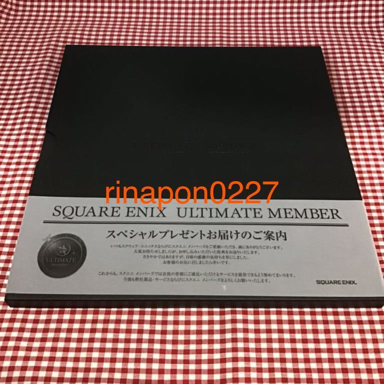 2014 2015年度 スクエニ アルティメットメンバー 限定 プレゼント 「 乖離性ミリオンアーサー 」サイン 入り イラスト / 未使用 非売品_画像6