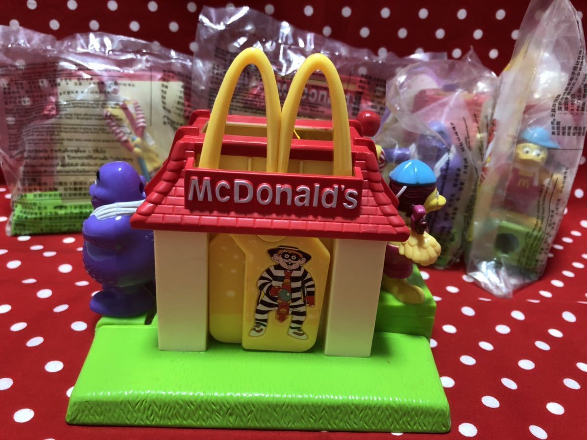 マクドナルド おもちゃ ハッピーセット ドナルド グリマス ハンバーグラー バーディ ミールトイ アメトイ(ドナルド)｜売買されたオークション