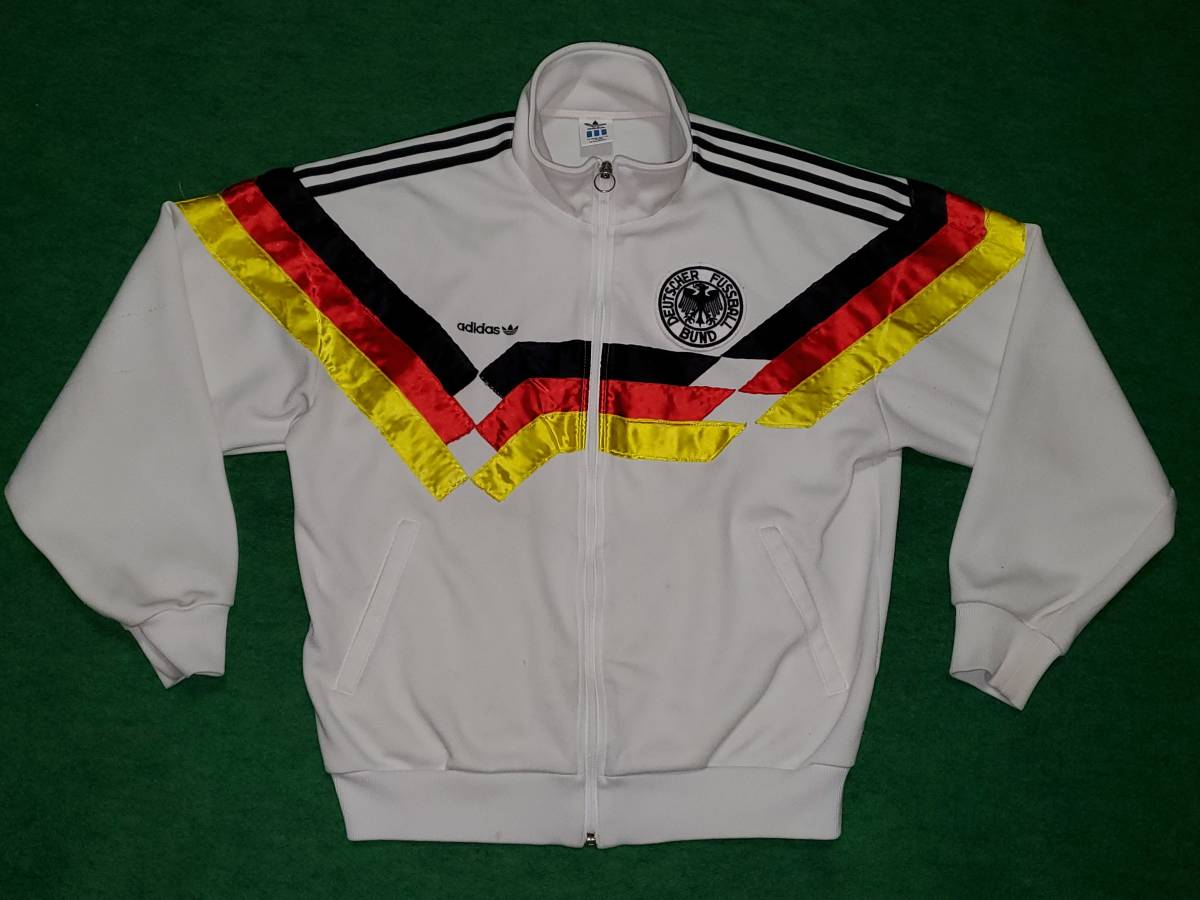 Yahoo!オークション - adidas/ 90W杯 西ドイツ代表 ジャージ / O Yahoo!オークション - adidas/ 90W杯 西ドイツ代表 ジャージ / O